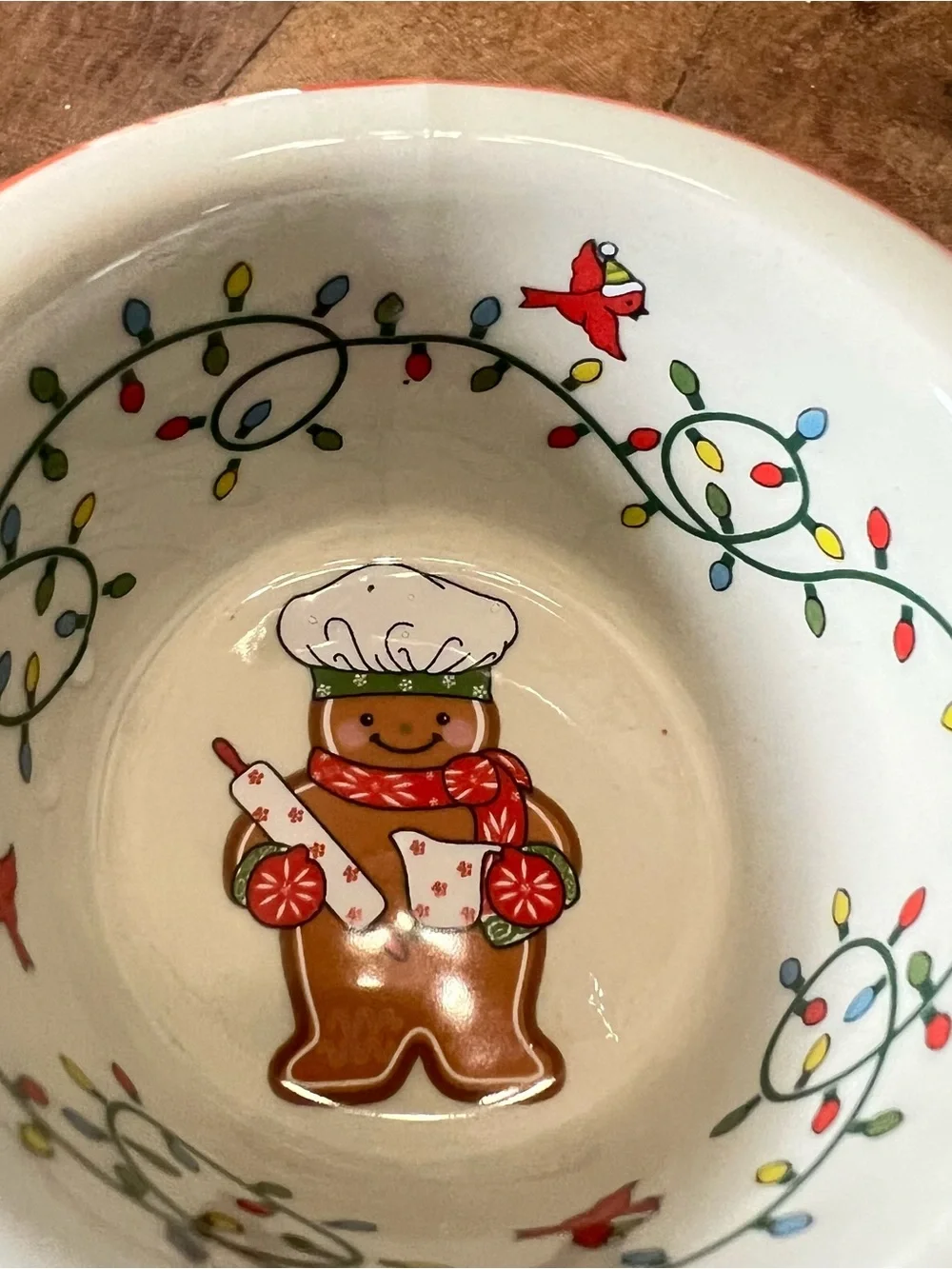 Temp-tations by Tara Christmas Nostalgic Figural 6-Cup Muffin Pan Red Birds